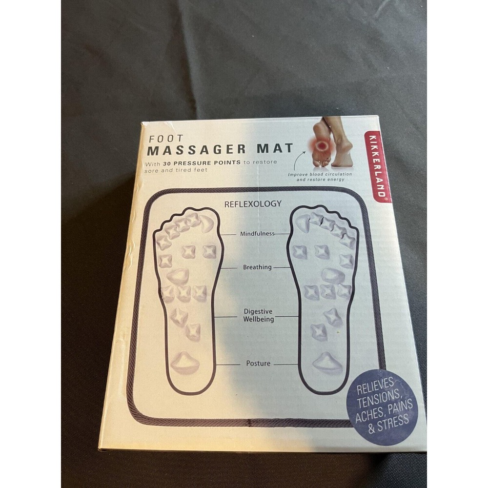 Kikkerland Foot Massager Mat NEW